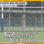 天理大ラグビー部員を再逮捕　寮で別の部員と大麻を共同所持した疑い　部は無期限で活動を自粛中