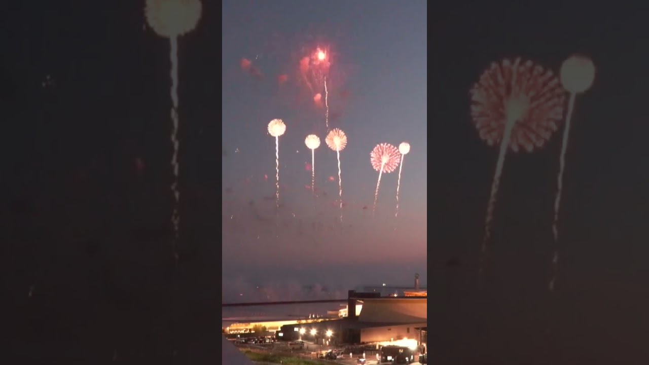万博・大曲の花火　大阪の夜空を彩る　#読売テレビニュース #大阪関西万博 #万博