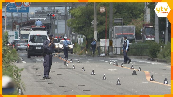 高齢男性を13トンの大型トラックでひき逃げか　運転手の男を逮捕　男性は約240ｍ引きずられる