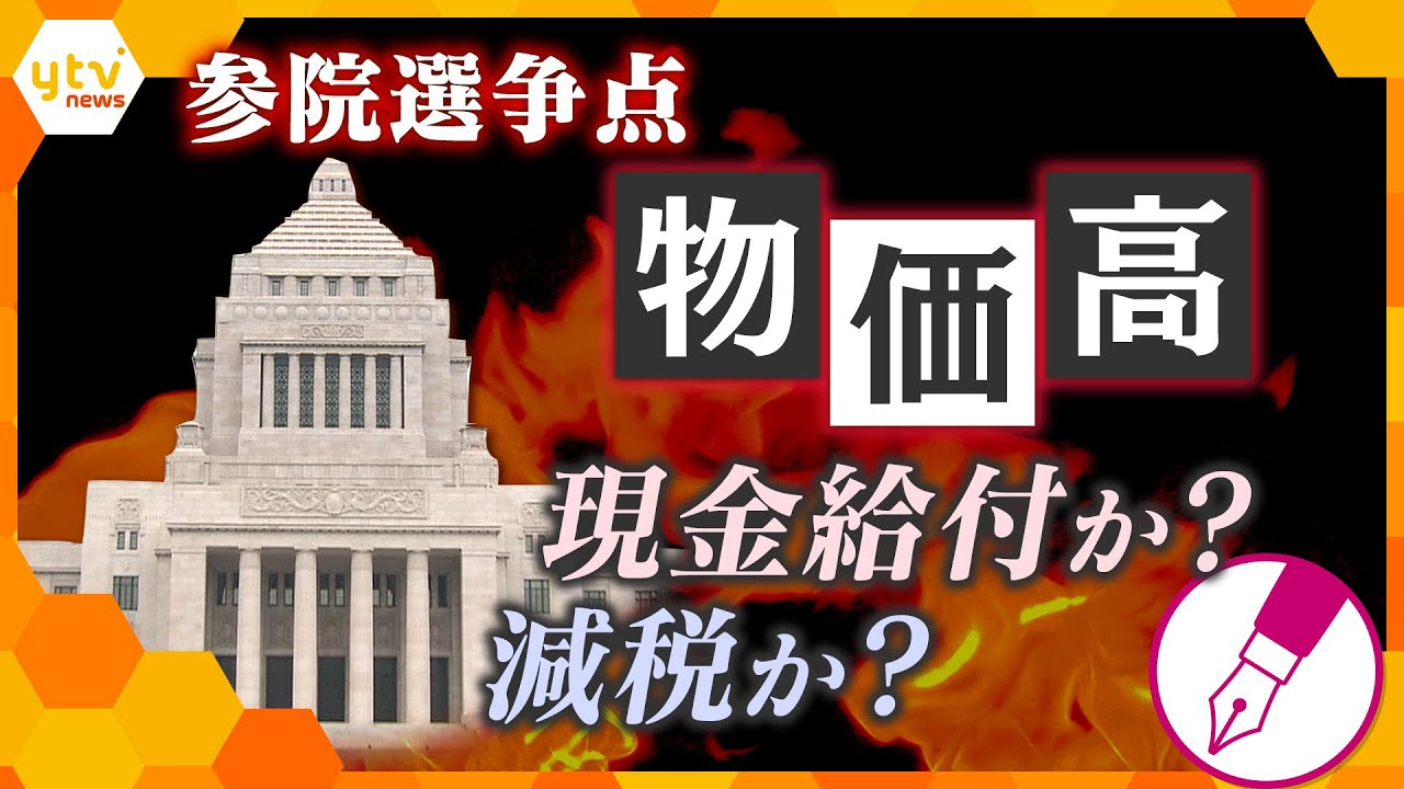 【キシャ解説】参院選2025 争点「物価高対策」 現金給付か？減税か？ 家庭にもたらされる恩恵とは？