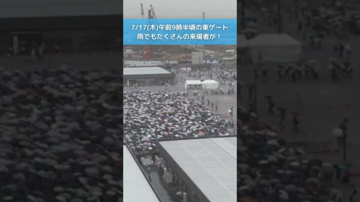↑リアルタイム配信はコチラ↑ 雨の万博会場#大阪関西万博 #万博 #読売テレビニュース