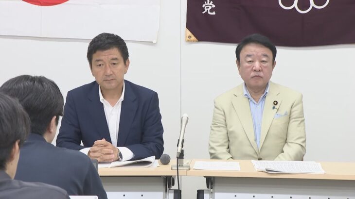 自民党大阪府連　石破総理「退陣要求」結論保留□参院選結果を総括　自民支持層の約半数しかまとめられず□石破総理の退陣要求について「慎重にするべきだ」との意見も
