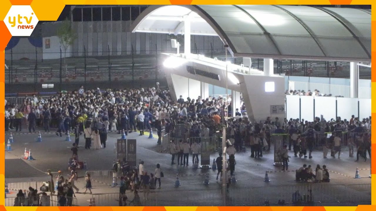 【映像】万博来場者が帰宅困難に「足が動かない」「熱中症かもしれない」体調不良を訴える通報相次ぐ　地下鉄中央線が一時運転見合わせ
