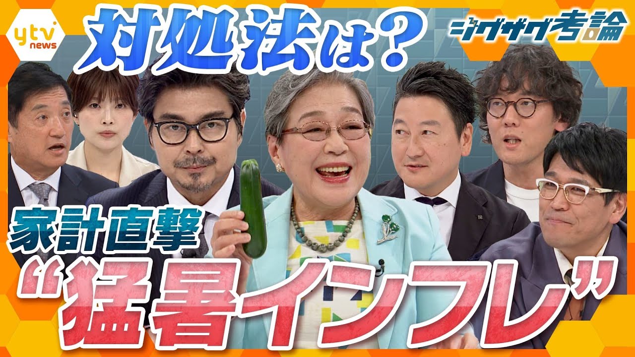 【ジグザグ考論】エアコンの使い過ぎで電気代が… 暑すぎて野菜の価格が… 家計が悲鳴!猛暑インフレにどう対処する?【ニュースジグザグ】