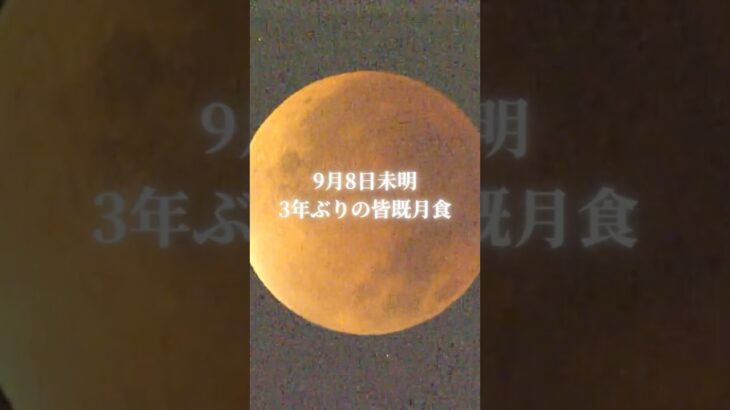 3年ぶりの皆既月食🌙大阪でも見られました！#月食 #皆既月食 #読売テレビニュース