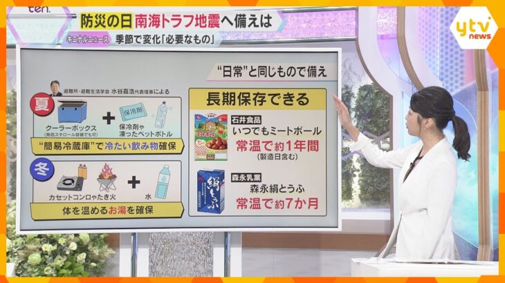 【解説】防災の日　事前避難”約52万人”南海トラフ地震への対策と『フェーズフリー』の考え方に注目