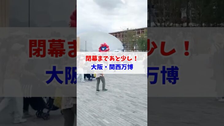万博も残り1週間！#大阪関西万博 #万博 #読売テレビニュース