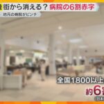 病院の6割が赤字経営…倒産寸前の危機的状況に「もう手だてはない。全てやりつくした」背景に何が？