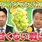 【タカハシ解説】ことしは安くて甘いのに…　小泉進次郎農水省と山梨県知事のシャインマスカットの甘くない戦い　海外流出で経済的損失は年間100億円以上か