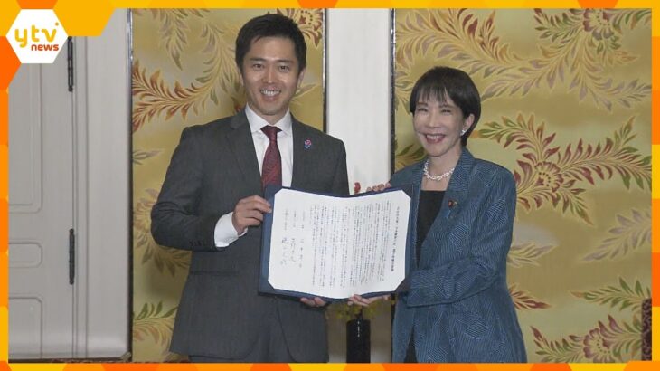 自民党・日本維新の会　連立政権樹立の合意文書署名　議員定数削減について臨時国会での法案成立目指す