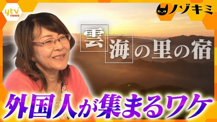 1年中 “雲海”を楽しめる奈良・野迫川村　名物女将の宿に外国人が集まるワケ　【かんさい情報ネット ten.特集/ノゾキミ】