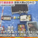 関空で過去最多、約20キロの液体大麻を密輸か　台湾出身の女を逮捕・起訴　麻薬探知犬が異変を察知