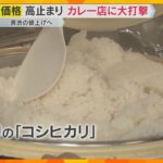 【いつ落ち着く？】新米が出回ってもコメの価格は高止まり　カレー店は値上げ↗　スーパーは仕入れ値↘