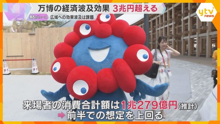 【想定超え】万博の経済波及効果は3兆円以上　「アフター万博」の経済効果は大阪、京都に消費が集中