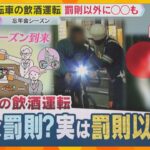 「飲んだら乗るな！」自転車の飲酒運転厳罰化で罰金刑や運転免許停止も　反則金の“青切符”も導入へ　