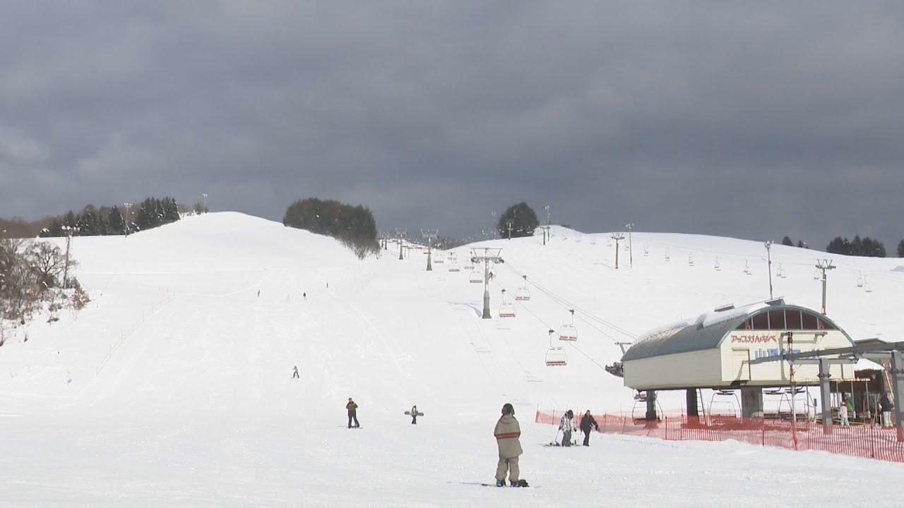 兵庫・豊岡“１週間遅れ”スキー場オープン