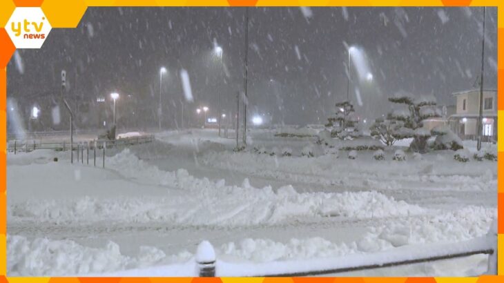 近畿北部などに大雪警報「呂律がまわらないなと感じる厳しい寒さ」最大限の警戒が必要　兵庫・豊岡市