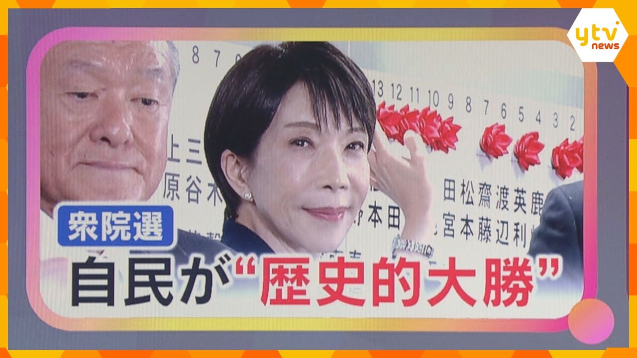 関西でも“高市旋風”大阪19区で“維新の牙城”崩す　中道は関西の小選挙区でわずか1議席