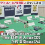 「危険なくらいの強い渇望感」「ふらふらして倒れる」“ゾンビたばこ”や覚醒剤を使用か　男女2人逮捕