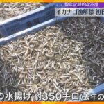 「ひとまず漁を始められてよかった」春の風物詩「イカナゴ漁」解禁　記録的な不漁続き先行きには不安も