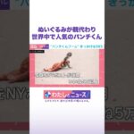 ぬいぐるみが親代わり 世界中で人気のパンチくん #わたしとニュース #Shorts