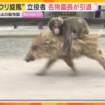 イノシシにまたがり散歩するサルで一世を風靡「みわウリ旋風」立役者　名物園長が引退　あの2匹は今？　京都・福知山市