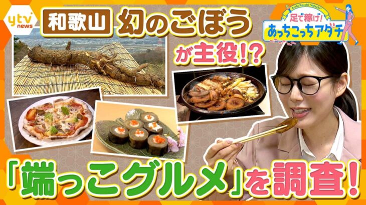 「端っこグルメ」ごぼう料理をあっちこっち徹底調査！【かんさい情報ネット ten.あっちこっちアダチ】