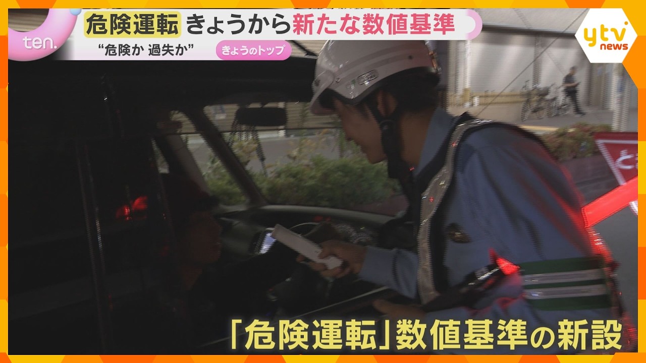 飲酒運転の厳罰化へ 危険運転を判断する数値基準スタート シミュレーターで検証した飲酒の怖さ