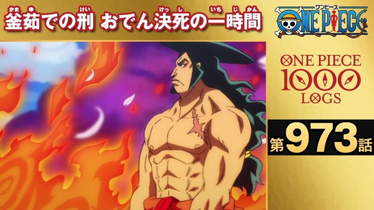 【無料ONE PIECE】＜第973話＞釜茹での刑 おでん決死の一時間【原作1000話突破記念】