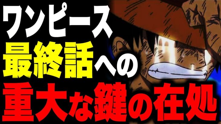 未だ半分も発見されていない「最も重大なヒント」の全て!!!【ワンピース考察】