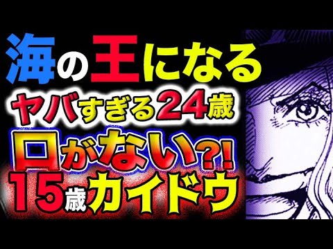 【ワンピース 最新話衝撃感想】カイドウの悲しみ！24歳のビッグマムがヤバい！ビッグマムは死亡確定？(予想妄想考察)