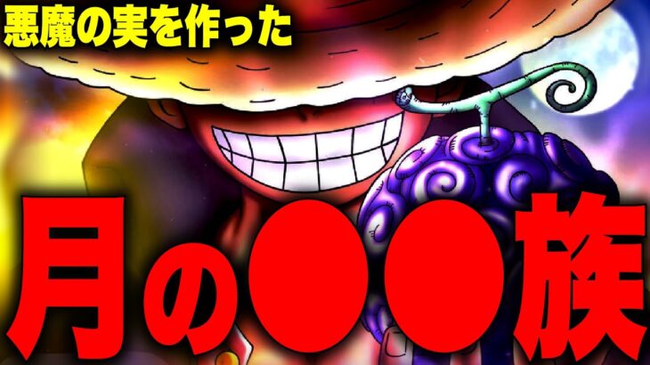 悪魔の実には月のとんでもない○○が込められていた！【ワンピース考察】