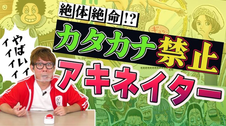 【タカシ悶絶!?】カタカナ一切禁止でアキネイターチャレンジ！【仲間がいるよTube!!!!】