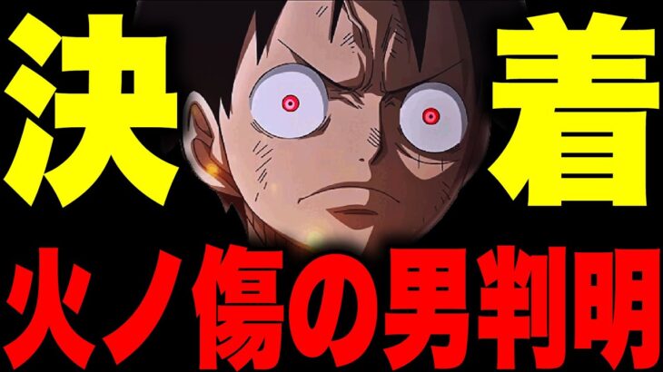 すでに麦わらの一味と出会っていた…!!?”火ノ傷の男”正体が衝撃すぎた…【ワンピース考察】