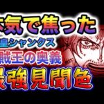 【ワンピース 1079最新話ネタバレ感想】シャンクスVSキッド赤髪海賊団がヤバい！世界最強の見聞色！シャンクスが強すぎる件(予想妄想)