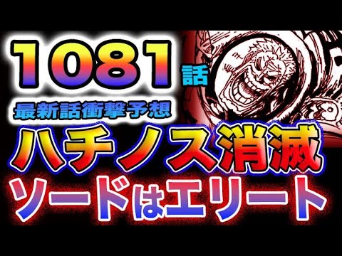 【ワンピース 1081話ネタバレ予想】黒ひげ王国は実現不可能？ソードが謎すぎる！実はエリート組織だった？(予想妄想)