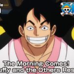 ONE PIECE episode1079 Teaser “The Morning Comes! Luffy and the Others Rest!”