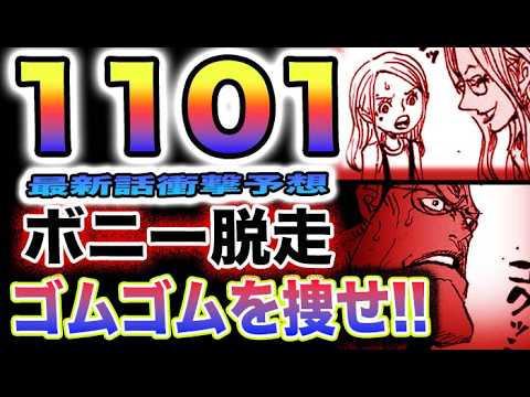 【ワンピース 1101最新話ネタバレ予想】(予想妄想)