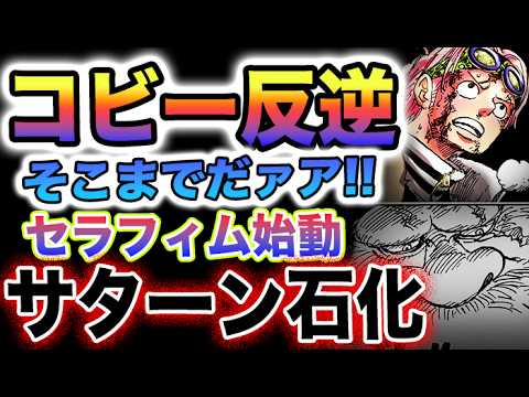 【ワンピース 1102最新話ネタバレ予想】コビーは来るのか？黒ひげ海賊団はどこへ？セラフィムはどうなる？(予想妄想)