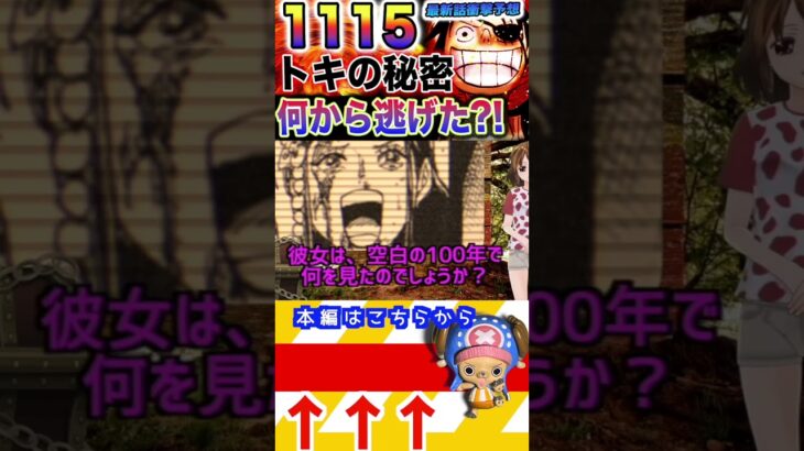 【ワンピース ネタバレ1115予想2予想】(予想妄想)#ワンピース　#ワンピースネタバレ #ONEPIECE #ワンピース最新話