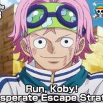 ONE PIECE episode1113 Teaser  “Run, Koby! A Desperate Escape Strategy!”