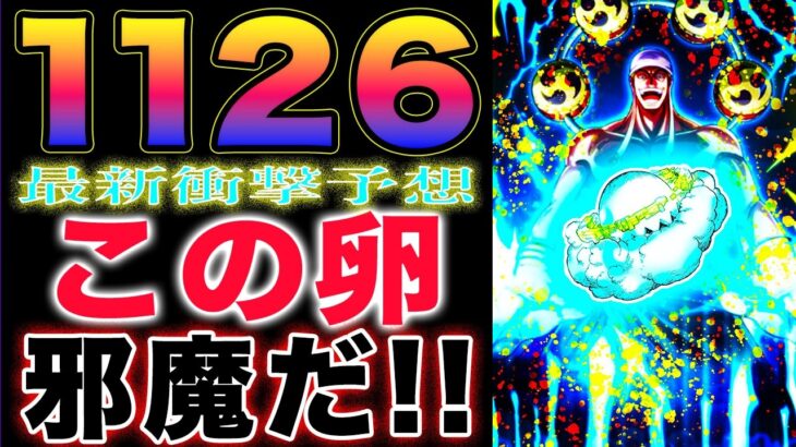 【ワンピース ネタバレ1126最新話予想】ベガパンクの旅立ち！パンクレコーズの問題点！コアラが優秀すぎる！(予想妄想)