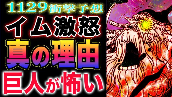 【ワンピース ネタバレ1129予想】エルバフを恐れる理由！世界政府と巨人族の因縁とは？本当にエルバフなのか？(予想妄想)