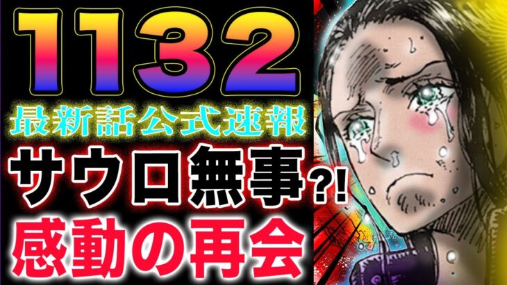 【ワンピース ネタバレ1132公式速報】エルバフ上陸！ロビンとサウロは再会できるのか？太陽石の秘密とは？(予想妄想)