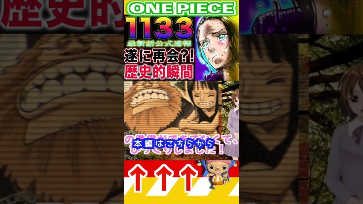 【ワンピース ネタバレ1133公式速報2予想】(予想妄想)#ワンピース　#ワンピースネタバレ #ONEPIECE #ワンピース最新話