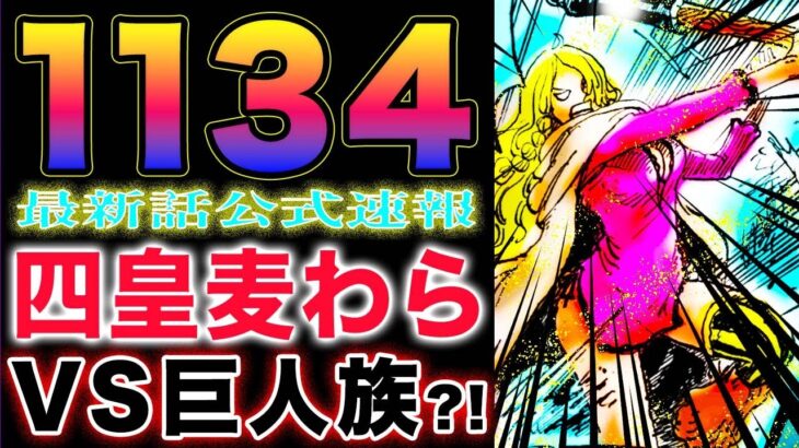 【ワンピース ネタバレ1134話の公式速報】ルフィが仁義を通した！これが、一番の誠意の見せ方だ！(予想妄想)