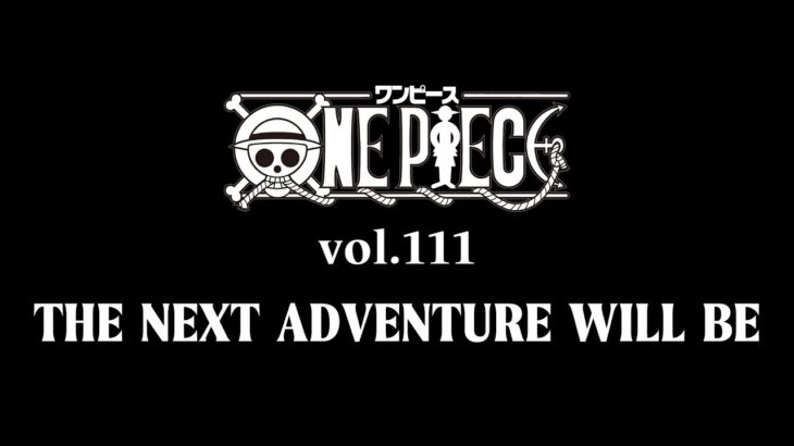 『ONE PIECE』111巻発売記念PV -THE NEXT ADVENTURE WILL BE…-