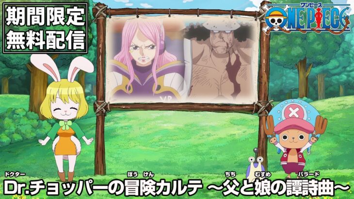 ＜無料配信＞アニメ「ONE PIECE」／Dr．チョッパーの冒険カルテ ～父と娘の譚詩曲～