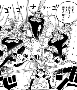 「ワンピース」のシャーロット・クラッカーwww