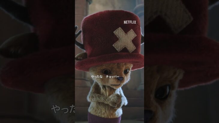実写版チョッパー世界デビュー‼️ #ONEPIECE